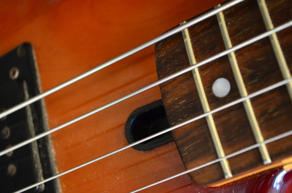 The four strings of a bass guitar can explain the difference between our beliefs, behaviors, judgments and core value.